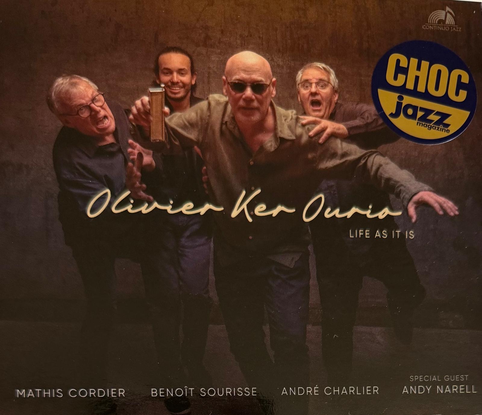 Olivier Ker Ourio 4tet - Life as it is Olivier Ker Ourio 4tet - Life as it is